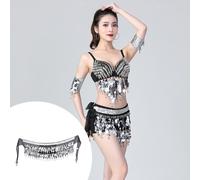 Costumi di danza del ventre professionale Gonna sciarpa dell'anca di danza