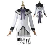 Costumi di gioco di ruolo anime Magical Girl Homura Akemi cosplay Set completo di abiti per parrucche - Costumi per adulti e feste di Halloween