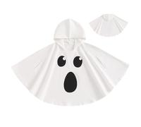 Costumi di Halloween per bambini, Costume da fantasma per bambino Mantello da fantasma in cotone Costumi di Halloween per ragazzi e ragazze Abiti cosplay, Adatto per bambini dai 18 ai 24 mesi, Costum