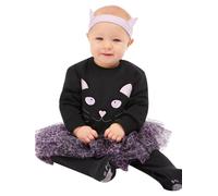 Costumi Di Halloween Per Bambini Strega Fantasma Zucca Abito Elegante 3-12 Mesi