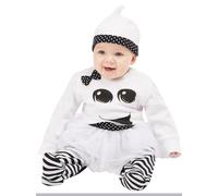 Costumi Di Halloween Per Bambini Strega Fantasma Zucca Abito Elegante 3-12 Mesi