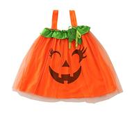 Costumi Halloween Bambino Zucca Vestito Da Zucca Vintage Baby Tutine Da Pumpkin Bimbo Bimba Jumpsuit Di Halloween Body Neonati Completini Da Carnevale Unisex Per Feste, Carnevale, Party