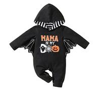 Costumi Halloween Pipistrello Divertente Vintage Costume Pipistrello Unisex Cosplay Costumi Di Halloween Con Cappello Vestito Da Carnevale Tutina Da Neonato Pagliaccetto Neonati Jumpsuit Per Bambini
