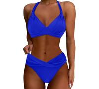 Costumi Interi Donna Tankini Vestito Babbo Natale Hot Mutande Natalizie Swimsuit Cover Bikini con Brasiliana