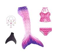 Costumi per bambine -Set Di Outfit Per Bambine Materiale Ad Asciugatura Rapida,S-110
