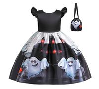 Costumi per Bambini My First Halloween Vestito Scheletro Neonato Bambine Costumi Zucca Pipistrello Set Princess Tutina Neonata Halloweens Costume Gonna Strega Cosplay Elegante per Divertimento Feste