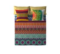 COSTURA Coordinato Letto Bogona Multicolore A una piazza e mezza (210 x 270 cm + 2/50 x 90 cm)