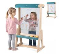 COSTWAY Cavalletto in Legn per Bambini da Esterno, 3 Anni+