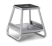 COSTWAY Cavalletto Sollevatore per Moto da Cross, Supporto per Moto Fuoristrada in Metallo con Superficie Antiscivolo, Vaschetta Olio Rimovibile, Portata 450 kg