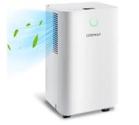 COSTWAY Deumidificatore Casa 15 ㎡ 15 L con 3 Modalità, 2 Velocità, Timer 24 Ore, Scarico Automatico o Manuale, Serbatoio dell’Acqua 2 L, Auto Sbrinamento, Ideale per Stanze Medio Grandi