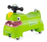 COSTWAY Macchina a Spinta per Bambini, Giocattolo Cavalcabile con Spazio Nascosto Luci Musica e Clacson, Macchina da Passeggio a Spinta con 4 Ruote, Regalo per Bambini 18+ Mesi (Verde)