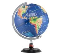 COSTWAY Mappamondo 30 cm con Luce, in l’Inglese