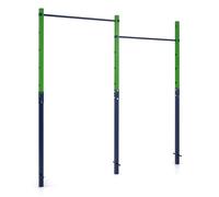 COSTWAY Sbarra Ginnastica per Adulti e Bambini | Sbarra per Trazioni con Altezza Regolabile in 5 Livelli 80-172 cm, Parallele Ginnastica Artistica per Pull up e Dip