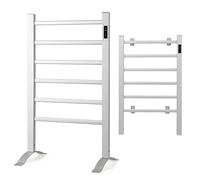 COSTWAY Scaldasalviette Riscaldato con 6 Barre Riscaldate e Timer