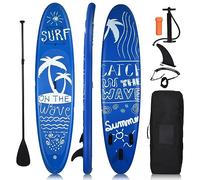 COSTWAY SUP Stand Up Paddle Board Tavola da SUP Gonfiabile con Borsa e Pinne