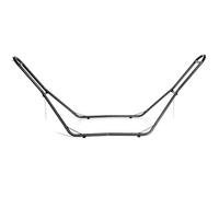 COSTWAY Supporto Universale, Telaio per Amaca Regolabile, Capacità 200 kg, 2 Persone, Adatto per Amache da 2,75 a 3,6 m di Lunghezza, per Terrazza Esterna Coperta da Giardino, Nero (amaca non inclusa)