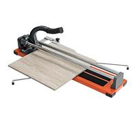 COSTWAY Tagliapiastrelle Manuale Professionale di 61 cm, diagonale di 40,5cm, con scala graduata Precisa rimovibile, rotella di taglio in carburo di tungsteno, per piastre di pavimento e soffitto