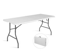 COSTWAY tavolo pieghevole tavolo da campeggio tavolo pieghevole tavolo da giardino tavolo pannier tavolo da birra tavolo da pranzo tavolo da balcone tavolo pieghevole L