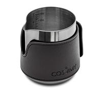 Cosumy Bricco Latte Professionale - Lattiera in Acciaio Inox 350ml - Piccola - Bricchetto Latte con Segno di Misurazione - Con Beccuccio Speciale Latte Art