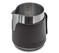 Cosumy Bricco Latte Professionale - Lattiera in Acciaio Inox 500ml - Bricchetto Latte con Segno di Misurazione - Senza Maniglie per il Latte Art