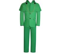 COSUNION Costume da Dr Doom, da uomo, con maschera, per Halloween, Victor von Doom (set completo, XS)