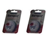 Biorepair Dental Floss Non-Waxed Ultra-Flat filo interdentale non cerato per denti sensibili Red 30 m