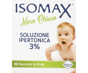 Coswell Isomax Naso Chiuso - Soluzione Ipertonica Al 3% 20 Flaconcini
