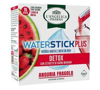 Coswell L'ANGELICA WATERSTICK PLUS DETOX ANGURIA E FRAGOLA 15 STICK DA 2,5 G