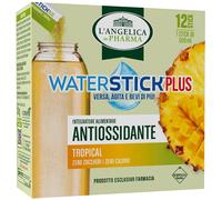 COSWELL SpA L'ANGELICA WATERSTICK PLUS ANTIOSSIDANTE TROPICAL ANANAS & MANGO 12 STICK ZERO ZUCCHERI SENZA GLUTINE NATURALMENTE PRIVO DI LATTOSIO