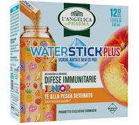 COSWELL SpA L'ANGELICA WATERSTICK PLUS JUNIOR DIFESE IMMUNITARIE TE ALLA PESCA DETEINATO 12 STICK ZERO ZUCCHERI SENZA GLUTINE NATURALMENTE PRIVO DI LATTOSIO
