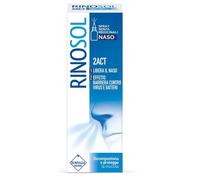 Coswell Spray nasale Rinosol 2Act decongestionante e protettivo della mucosa 15 ml