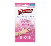 ZANZARELLA 25 braccialetti colorati con profumo sgradito alle zanzare