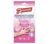 ZANZARELLA 25 braccialetti colorati con profumo sgradito alle zanzare