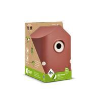 cosy bird house 18cm rosso toscano elho