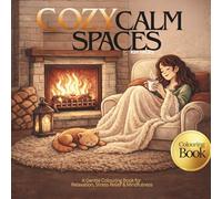 Cosy Calm Spaces: A Gentle Colouring Book for Relaxation, Stress Relief & Mindfulness