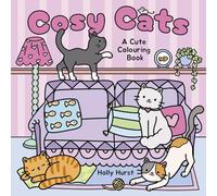 Cosy Cats Cute Colouring Book