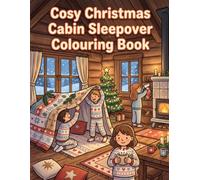 Cosy Christmas Cabin Sleepover: Colouring Fun