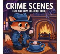 Cosy Crime Scenes Colouring | Book A Sweet and Mysterious Adventure!