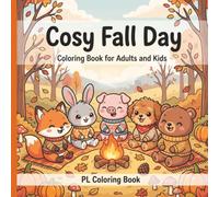 Cosy Fall Day: 40 Adorable Fall-Themed Illustrations Featuring Cute Animals, Pumpkins, Cozy Moments & Autumn Magic