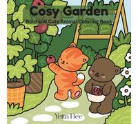 Cosy Garden: Bold and Cute Animal Coloring Book