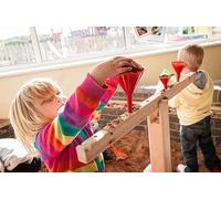 Cosy Giant Scales and Funnel Stand and White Buckets X2-4645
