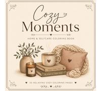 Cosy Moments: Cozy Home & Self-Care Coloring Book