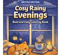 Cosy Rainy Evenings: Bold and Easy Coloring Book
