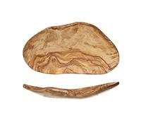 COSY TRENDY 3778388 - Tazza per frutta in legno di ulivo, 23-28 cm x 10-16 cm, colore: Marrone