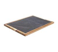 COSY TRENDY 4256637 - Vassoio in ardesia, 35 x 25 x 2,5 cm
