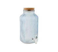 Cosy & Trendy Distributore di succo di frutta in vetro RAYA, blu, 3,35 L