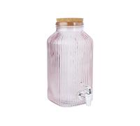 Cosy & Trendy Distributore di succo di frutta in vetro RAYA, rosa, 3,35 L