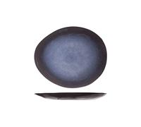 Cosy & Trendy Piatto ovale zaffiro blu, 20,5 x 17,5 m, confezione da 6