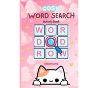 Cosy Wordsearch Activity Booklet: Cute Kawaii Style