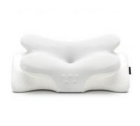 COSYLAND Cuscino cervicale in memory foam, cuscino ortopedico ed ergonomico, cuscino cervicale come cuscino per dormire sul lato, sulla schiena e sull'addome, confezione da 1